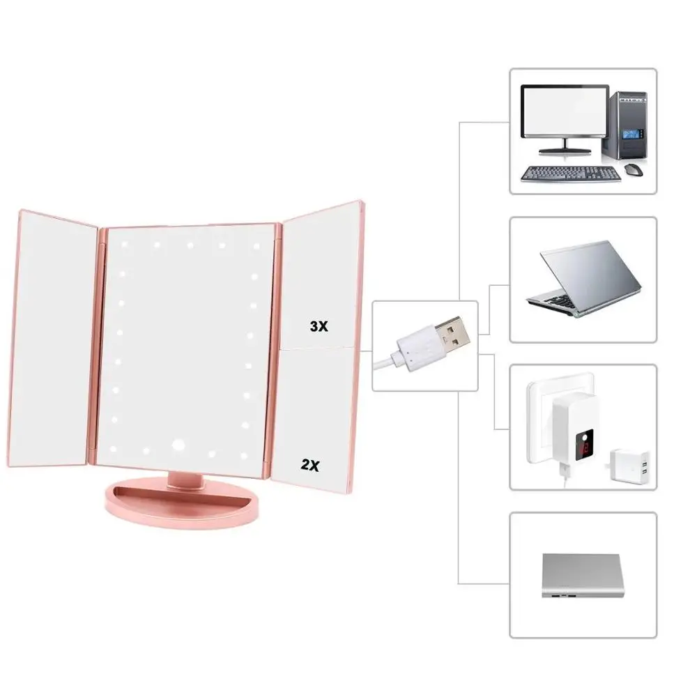MM01B Bathroom Make Up Hollywood 20X 30 X Magnifying Vanity Led Makeup Mirror With Light Bulb
MM01B Bathroom Make Up Hollywood 20X 30 X Magnifying Vanity Led Makeup Mirror With Light Bulb