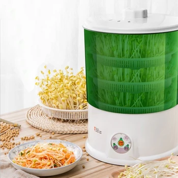 Bean Sprouts Machine Home Intelligent Sprouting Machine Double Layer Three Layer Fully Automatic Large Capacity Bean Sprouts CY
Bean Sprouts Machine Home Intelligent Sprouting Machine Double Layer Three Layer Fully Automatic Large Capacity Bean Sprouts CY