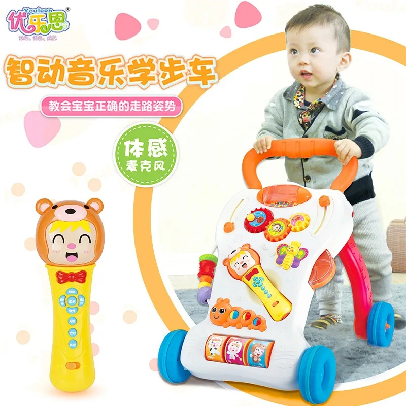 Youleen Baby Walker Cart Infants Toys for Children Adjustable Speed Baby Walker Gift Box
Youleen Baby Walker Cart Infants Toys for Children Adjustable Speed Baby Walker Gift Box