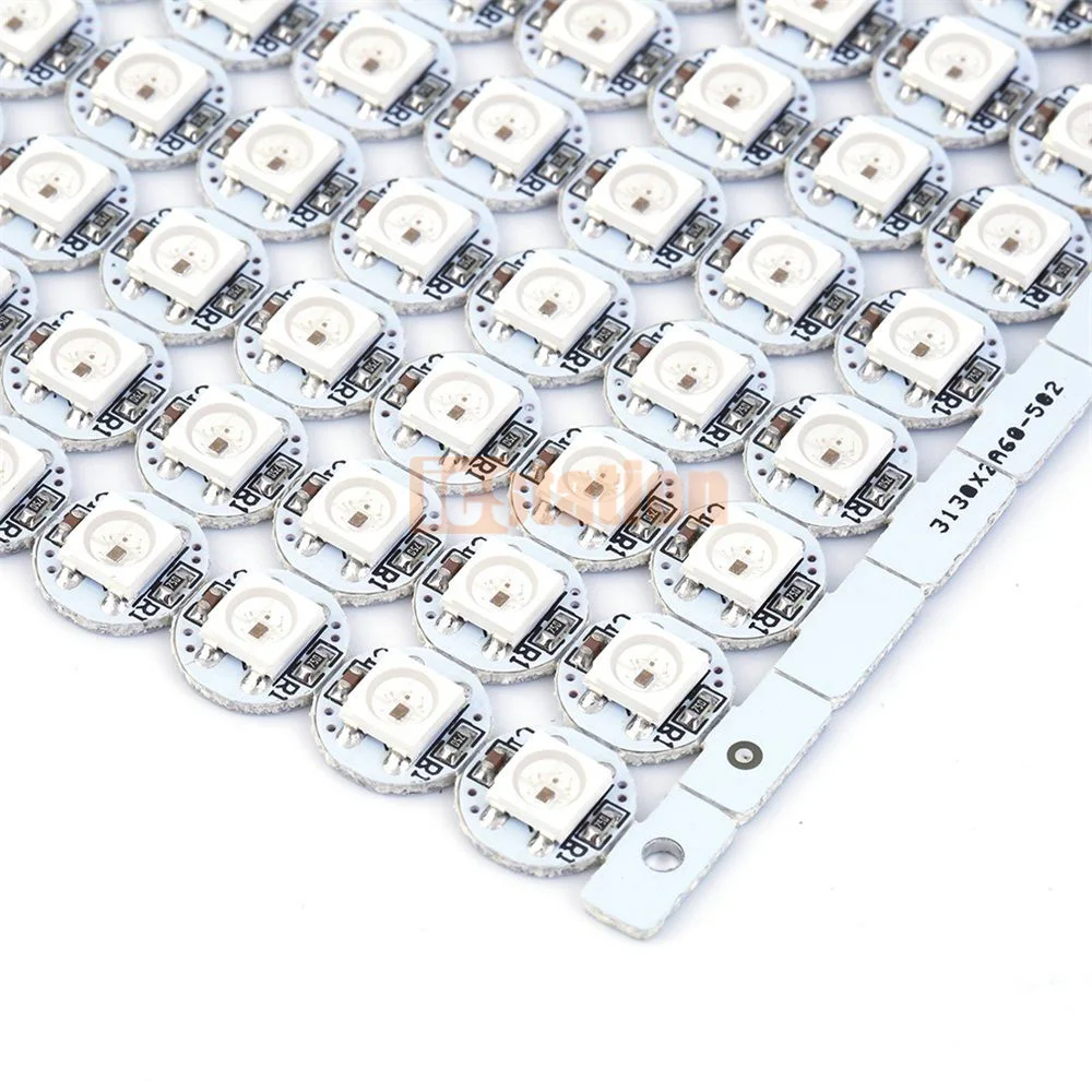 DC 5V ws2812 individually addressable RGB full color ws2812b led with heatsink (9mm*3mm) white 4-pin Board
DC 5V ws2812 individually addressable RGB full color ws2812b led with heatsink (9mm*3mm) white 4-pin Board