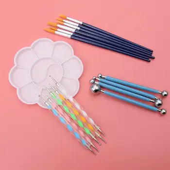 1 Set 16pcs Mandala Tool Kit Mandala Dotting Tools Set Painting Kits Clay Pottery Craft Tools (Colorful) 
1 Set 16pcs Mandala Tool Kit Mandala Dotting Tools Set Painting Kits Clay Pottery Craft Tools (Colorful)