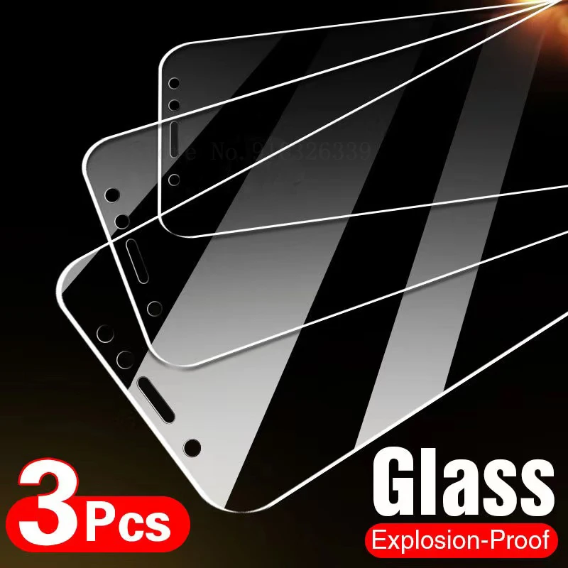 Защитное стекло закаленное для Xiaomi Redmi Note 9/8/7/5/6/9S/10 Pro Max/8A/8/7/7A/9/9A/8T 3 шт. | Мобильные