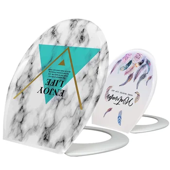 WC Toilet Seats Cover Marble Rose Feather Non Electric Bidet Cover Toilette Seat Parts Bathroom Commode Accessories
WC Toilet Seats Cover Marble Rose Feather Non Electric Bidet Cover Toilette Seat Parts Bathroom Commode Accessories