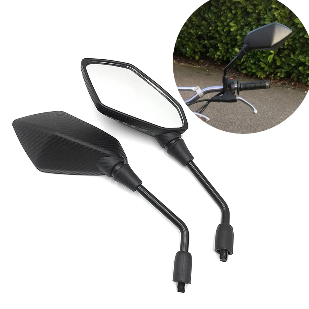 Motorcycle Rearview Mirror Scooter ABS 8/10 MM Side Mirror Universal For Kawasaki Versys 650 1000 ER6N Z650 Yamaha XSR900 MT 125
Motorcycle Rearview Mirror Scooter ABS 8/10 MM Side Mirror Universal For Kawasaki Versys 650 1000 ER6N Z650 Yamaha XSR900 MT 125