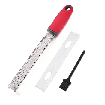 Stainless Steel Zester, Cheese Zester, Lemon Zester Grater, Kitchen Tool for Ginger
Stainless Steel Zester, Cheese Zester, Lemon Zester Grater, Kitchen Tool for Ginger