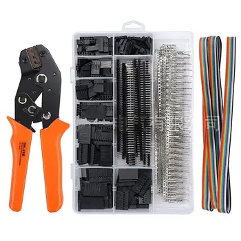 SN-28B+1550Pcs For Dupont Crimping Tool Pliers Terminal Ferrule Crimper Wire Terminals Clamp Kit Hand Tool Set
SN-28B+1550Pcs For Dupont Crimping Tool Pliers Terminal Ferrule Crimper Wire Terminals Clamp Kit Hand Tool Set