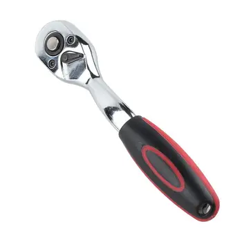 1/4" 3/8" Ratchet Wrench Quick Release Single-end Chrome Steel Wrench Plastic Handle Professional Repairing Tool
1/4" 3/8" Ratchet Wrench Quick Release Single-end Chrome Steel Wrench Plastic Handle Professional Repairing Tool