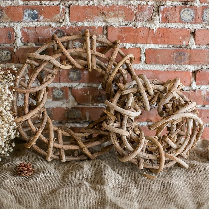 Tree Vine Wreath Wicker Branches Birch Garland Solid Wood Natural Handicraft Wall Deco DIY Creative Restaurant Home Decoration
Tree Vine Wreath Wicker Branches Birch Garland Solid Wood Natural Handicraft Wall Deco DIY Creative Restaurant Home Decoration