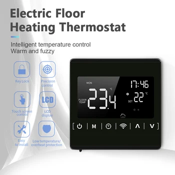 Smart Thermostat Wifi Thermostat Temperature Controller Electric Floor Heating Controller Thermostat Temperature Controller
Smart Thermostat Wifi Thermostat Temperature Controller Electric Floor Heating Controller Thermostat Temperature Controller