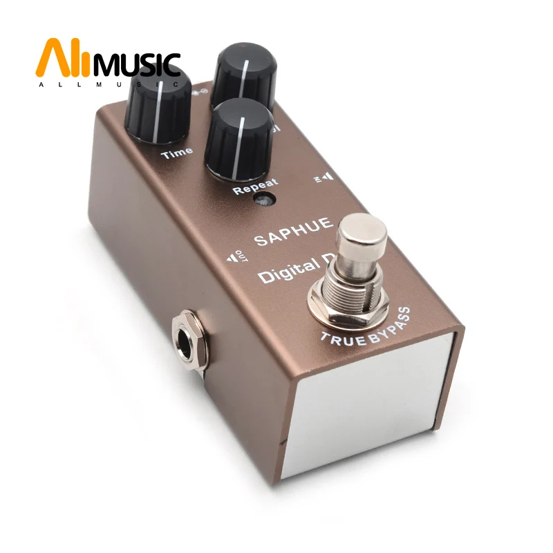 SAPHUE Electric Guitar Digital Delay Pedal Time/Level/Repeat Knob Effect Pedal Mini Single Type DC 9V True Bypass
SAPHUE Electric Guitar Digital Delay Pedal Time/Level/Repeat Knob Effect Pedal Mini Single Type DC 9V True Bypass