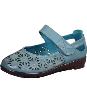 Hot 2020 New Summer Flower Hollow Sandals Genuine Leather Sandals Fashion Casual Sandals Soft Comfort Non-slip Wear Flat Sandals 
Hot 2020 New Summer Flower Hollow Sandals Genuine Leather Sandals Fashion Casual Sandals Soft Comfort Non-slip Wear Flat Sandals