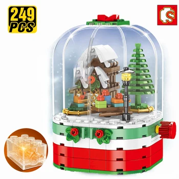SEMBO Creator Expert Building Blocks Christmas Sets Girl Friends City Idea Santa Claus Dust Cover Bricks Toys for Children Gift
SEMBO Creator Expert Building Blocks Christmas Sets Girl Friends City Idea Santa Claus Dust Cover Bricks Toys for Children Gift