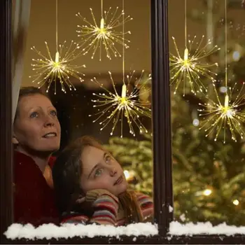 Remote Control Exploding Lighting Decoration Light Fairy Light Star String Light Festival Wedding Decor Warm White/Colorful
Remote Control Exploding Lighting Decoration Light Fairy Light Star String Light Festival Wedding Decor Warm White/Colorful