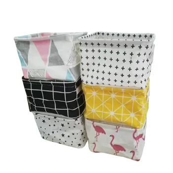 Desktop Storage Box Cute Printing Waterproof Organizer Cotton Linen Sundries Storage Basket Cabinet Underwear Storage Bag
Desktop Storage Box Cute Printing Waterproof Organizer Cotton Linen Sundries Storage Basket Cabinet Underwear Storage Bag