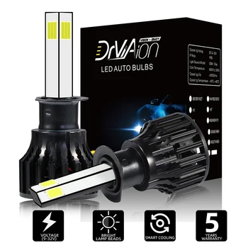 A pair H1 H4 H7 H11 H8 H9 LED Canbus 9005 HB3 9006 HB4 Led Headlight Bulbs CANBUS For BMW VW Mercedes Benz 6000K CSP Chips 
A pair H1 H4 H7 H11 H8 H9 LED Canbus 9005 HB3 9006 HB4 Led Headlight Bulbs CANBUS For BMW VW Mercedes Benz 6000K CSP Chips