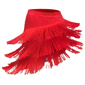 Latin Dance Skirt Sexy Women Chacha Samba Tango Layers Tassels Fringes Dresses Competition Performamnce Salsa Lady Latin Costume 
Latin Dance Skirt Sexy Women Chacha Samba Tango Layers Tassels Fringes Dresses Competition Performamnce Salsa Lady Latin Costume