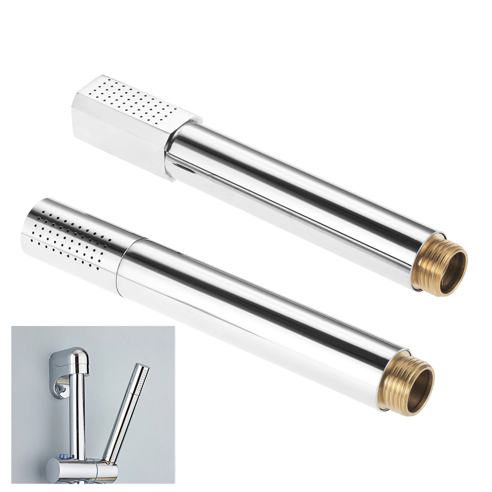 G1/2 Solid Stainless Steel Handheld Shower Head Chrome Finished Water Saving Hand Shower Sprayer
G1/2 Solid Stainless Steel Handheld Shower Head Chrome Finished Water Saving Hand Shower Sprayer