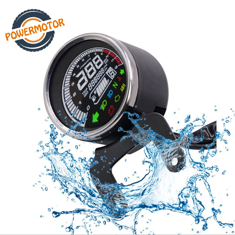 Motorcycle Digital Instruments Multi-functional Gauges Odometer Tachometer Fuel Level Speed Meter Indicator Led Round 12000rpm
Motorcycle Digital Instruments Multi-functional Gauges Odometer Tachometer Fuel Level Speed Meter Indicator Led Round 12000rpm