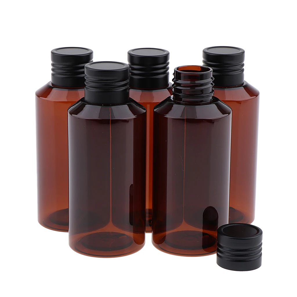 5pcs Cosmetic Storage Container Shower Creams & Lotions Dispenser&Wide Mouth 5pcs Cosmetic Storage Container Shower Creams & Lotions Dispenser&Wide Mouth