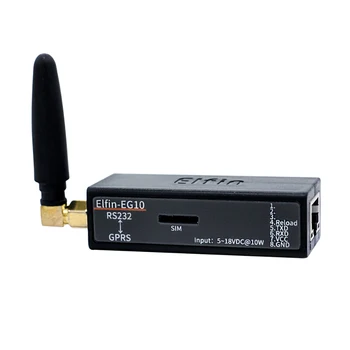 Serial Port RS232 to GPRS GSM Converter Module RJ45 Network Server Module Support Modbus TCP UDP Protocol Elfin-EG10 Q230
Serial Port RS232 to GPRS GSM Converter Module RJ45 Network Server Module Support Modbus TCP UDP Protocol Elfin-EG10 Q230