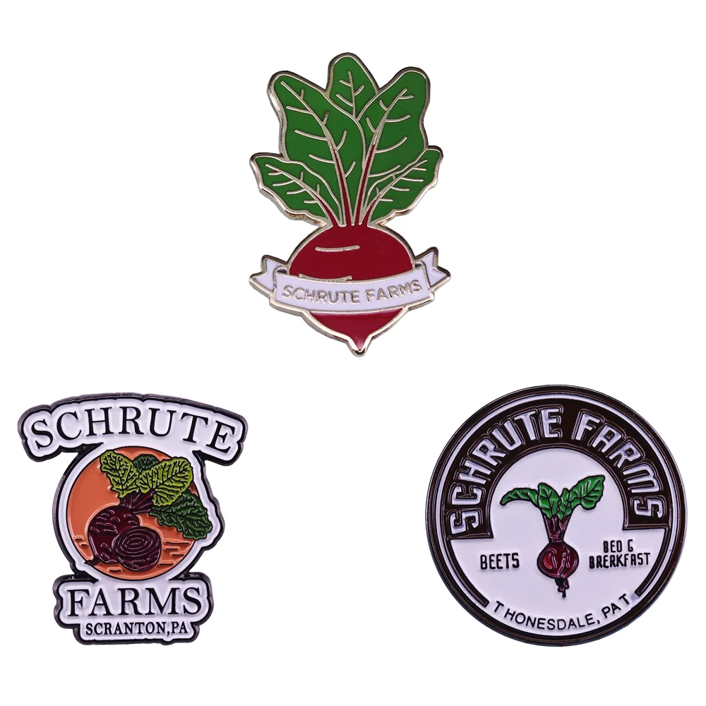 Schrute ferms beets pin Dwight офисный веер подарок отличные вентиляторы для ТВ шоу
