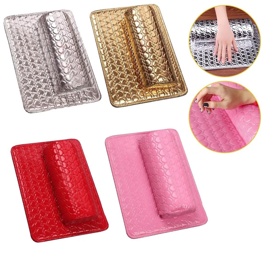 Art Nails Pillow for Manicure Hand-arm Pillow Rest Pillow Leather Holder Soft Nail Manicure Tool Equipment
Art Nails Pillow for Manicure Hand-arm Pillow Rest Pillow Leather Holder Soft Nail Manicure Tool Equipment