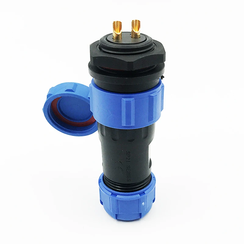 SP13 2 Pin Female plug male socket Inversion waterproof Connector 2 pin Plug socket,Rated current 30A Rated voltage500V IP68
SP13 2 Pin Female plug male socket Inversion waterproof Connector 2 pin Plug socket,Rated current 30A Rated voltage500V IP68