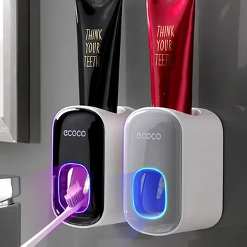 Wall Mount Presser Automatic Toothpaste Dispenser Lazy Useful Bathroom Accessories Set Toothpaste Squeezer Dispenser
Wall Mount Presser Automatic Toothpaste Dispenser Lazy Useful Bathroom Accessories Set Toothpaste Squeezer Dispenser