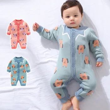 Autumn Baby Girl Cotton Rompers Long Sleeve Warm Knitted Jumpsuits Clothes Winter Newborn Infant Boy Cartoon Onesie 2020 0-18M
Autumn Baby Girl Cotton Rompers Long Sleeve Warm Knitted Jumpsuits Clothes Winter Newborn Infant Boy Cartoon Onesie 2020 0-18M
