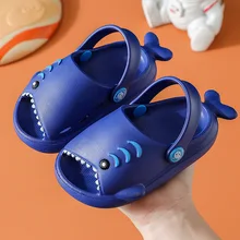 Fashion Fun Slippers Baby Boy Beach Shoes Soft Bottom Hole Shoes Baby Girls Shark Sneakers Toddler Kids Sandals130-180
Fashion Fun Slippers Baby Boy Beach Shoes Soft Bottom Hole Shoes Baby Girls Shark Sneakers Toddler Kids Sandals130-180