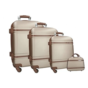Set di valigie trolley rigidi pierre cardin 3 trolley quattro ruote+beuty marrone
Set di valigie trolley rigidi pierre cardin 3 trolley quattro ruote+beuty marrone