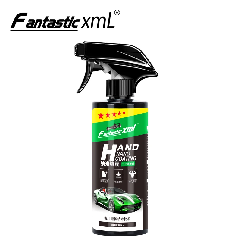 FantasticXml Liquid Glass Nano Ceramic Coating Waterproof Crystal Plated Hydrophobic Spray Polishing Coating For Automobile
FantasticXml Liquid Glass Nano Ceramic Coating Waterproof Crystal Plated Hydrophobic Spray Polishing Coating For Automobile