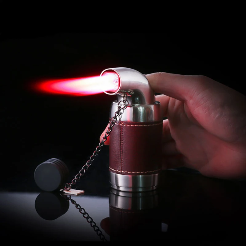 Four Straight Red Flame Butane Alloy Metal Windproof Spray Gun Welding Torch Portable Gas Lighter Cigarette Ciagr Encendedores
Four Straight Red Flame Butane Alloy Metal Windproof Spray Gun Welding Torch Portable Gas Lighter Cigarette Ciagr Encendedores