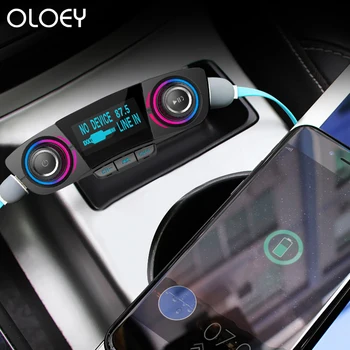Bluetooth Car FM Transmitter MP3 Player Hands free Radio Adapter Kit 1.3 inch LCD display Dual USB Charger free shipping
Bluetooth Car FM Transmitter MP3 Player Hands free Radio Adapter Kit 1.3 inch LCD display Dual USB Charger free shipping
