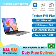 Teclast F15 Plus Windows 10 Ultra Light Laptop 15.6 Inch 1920x1080 FHD Intel Gemini Lake N4120 8GB LPDDR4X 256GB SSD Notebook Teclast F15 Plus Windows 10 Ultra Light Laptop 15.6 Inch 1920x1080 FHD Intel Gemini Lake N4120 8GB LPDDR4X 256GB SSD Notebook