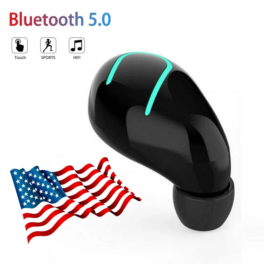 

Wireless Earphone Bluetooth-compatible Invisible Mini Earbud Hands-free Call for iPhone 13 12 Samsung Huawei LG Cell Phones