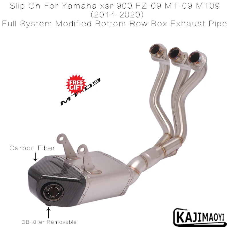 Slip On For Yamaha xsr 900 FZ-09 MT-09 Escape Full System Bottom Row Box Exhaust Muffler Front Link Pipe MT09 Motorcycle Exhaust
Slip On For Yamaha xsr 900 FZ-09 MT-09 Escape Full System Bottom Row Box Exhaust Muffler Front Link Pipe MT09 Motorcycle Exhaust