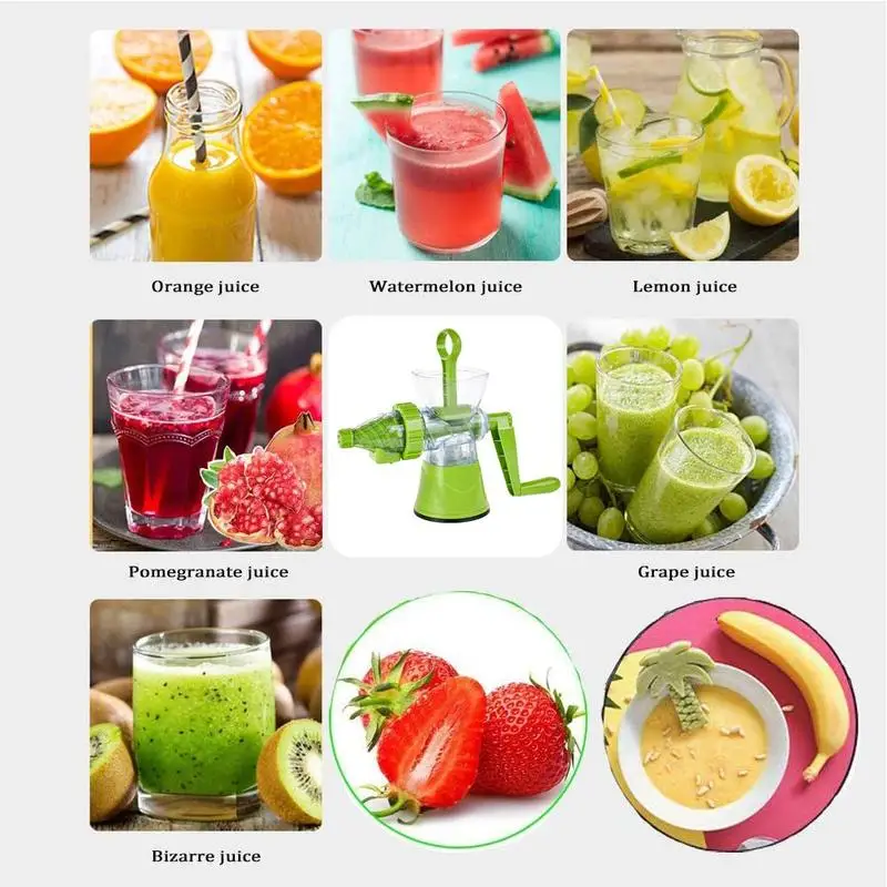 Multifunction Portable DIY Manual Juicer Fresh Apple jus juicer extracteur Orange Machine wheatgrass de Kitchen Health Tool S1L9
Multifunction Portable DIY Manual Juicer Fresh Apple jus juicer extracteur Orange Machine wheatgrass de Kitchen Health Tool S1L9