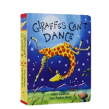English Picture Book Can't Dance Giraffe Children's Story Cardboard Book Montessori Gifts for Kids Early Educational Book
English Picture Book Can't Dance Giraffe Children's Story Cardboard Book Montessori Gifts for Kids Early Educational Book