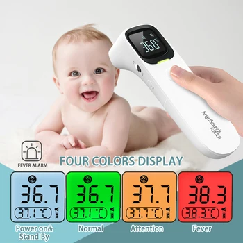 Body Temperature Gun Forehead Ear Thermometer Home Electronic Thermometer Infrared High Precision Medical 
Body Temperature Gun Forehead Ear Thermometer Home Electronic Thermometer Infrared High Precision Medical