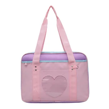 Preppy Style Pink Travel Shoulder School Bags For Women Girls Canvas Large Capacity Casual Luggage Organizer Handbags Totes
Preppy Style Pink Travel Shoulder School Bags For Women Girls Canvas Large Capacity Casual Luggage Organizer Handbags Totes