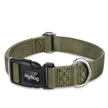Hyhug Design Basic Classic Pets Collar, Adjustment Triglide slide Can Attached Name Tag, for Large Medium Small Dogs
Hyhug Design Basic Classic Pets Collar, Adjustment Triglide slide Can Attached Name Tag, for Large Medium Small Dogs