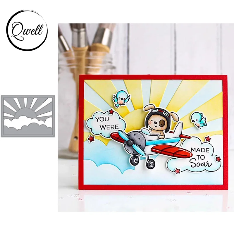 QWELL Sunlight Metal Cutting Dies for Scrapbooking and Card Making Paper Embossing Craft New 2019 die cuts
QWELL Sunlight Metal Cutting Dies for Scrapbooking and Card Making Paper Embossing Craft New 2019 die cuts