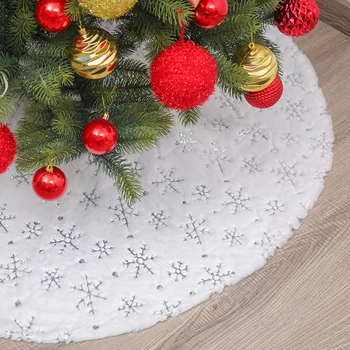 Christmas Tree Skirt Tree Foot Carpet Tree Skirt Mat Under The Tree Decorations For Home Snowflake New Year Christmas Decoration
Christmas Tree Skirt Tree Foot Carpet Tree Skirt Mat Under The Tree Decorations For Home Snowflake New Year Christmas Decoration