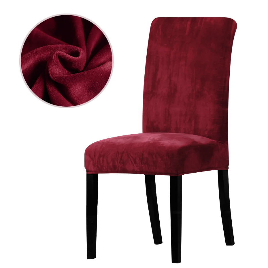 Stretch Chair Cover Kitchen Dining Chair Slipcover Living Room Office Solid Color Removable Chair Covers cubierta de silla
Stretch Chair Cover Kitchen Dining Chair Slipcover Living Room Office Solid Color Removable Chair Covers cubierta de silla