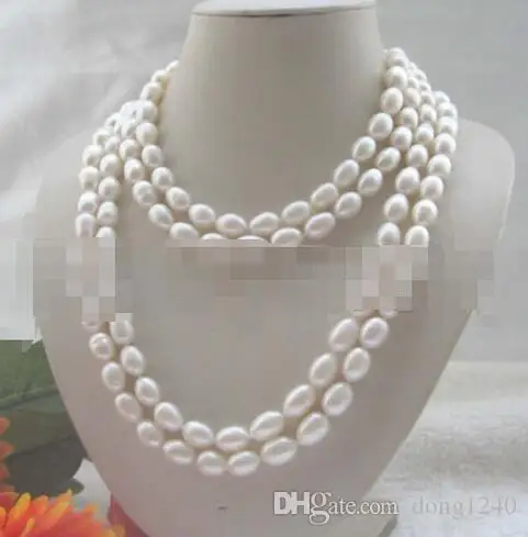 Beautiful long yarn 80 "12-15mm baroque white freshwater pearl necklace, the factory price wholesale women gift word jewelry 
Beautiful long yarn 80 "12-15mm baroque white freshwater pearl necklace, the factory price wholesale women gift word jewelry