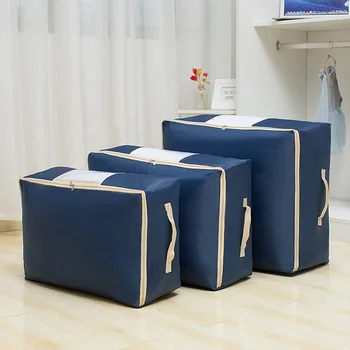 Waterproof Breathable Non-woven Portable Clothes Bag Organizer Oxford Cloth Clothes Bag Storage Bag Closet Organizer
Waterproof Breathable Non-woven Portable Clothes Bag Organizer Oxford Cloth Clothes Bag Storage Bag Closet Organizer