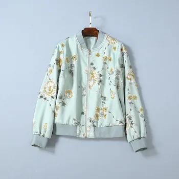 European and American women's winter 2019 new style Long sleeve Heavy hammer bead Fashion print jacket
European and American women's winter 2019 new style Long sleeve Heavy hammer bead Fashion print jacket