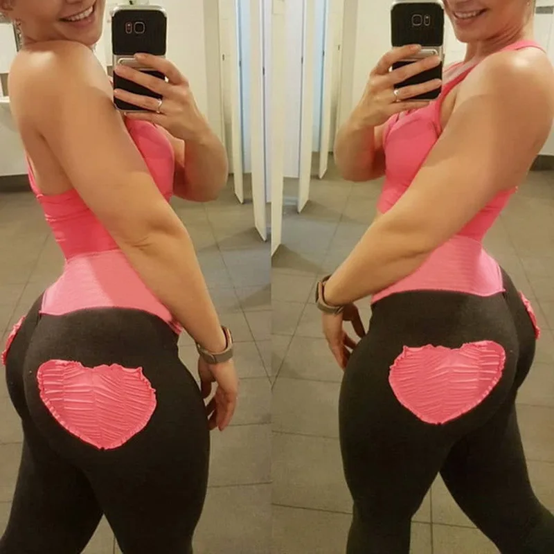 2018 Hot Selling Slim Fit High-waisted Heart Contrast Color Joint Buttock Lifting Wrinkle Athletic Pants Fitness Base Yoga Pants
2018 Hot Selling Slim Fit High-waisted Heart Contrast Color Joint Buttock Lifting Wrinkle Athletic Pants Fitness Base Yoga Pants