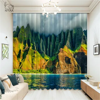 Modern Landscape Window Curtain Girl Bedroom Curtains For Living Room Luxury 3D Photo Kitchen Curtain For Balcony Micro Shading
Modern Landscape Window Curtain Girl Bedroom Curtains For Living Room Luxury 3D Photo Kitchen Curtain For Balcony Micro Shading